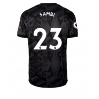 Dres Arsenal Albert Sambi Lokonga #23 Gostujuci 2022-23 Kratak Rukav